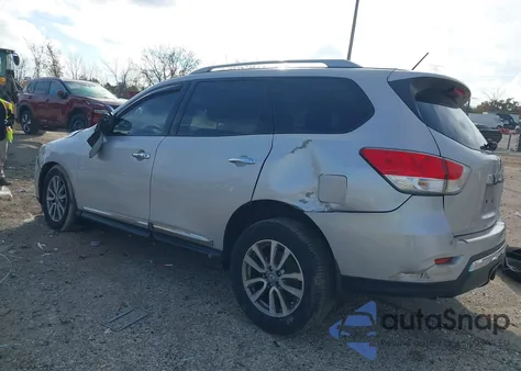 2015 Nissan Pathfinder Sl z USA, uszkodzony, nr VIN 5N1AR2MM2FC614943